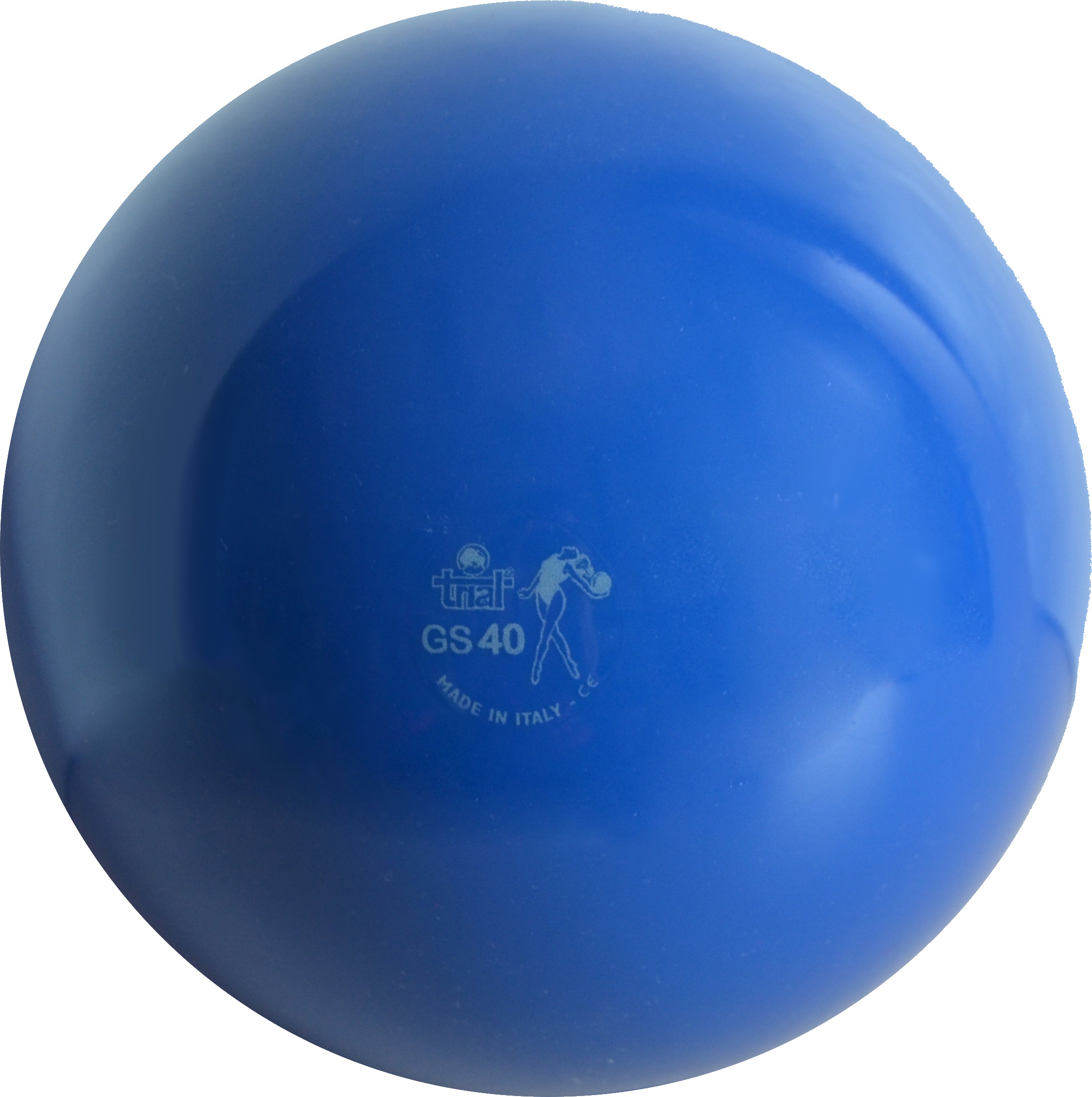 Palla da ginnastica blu GS40