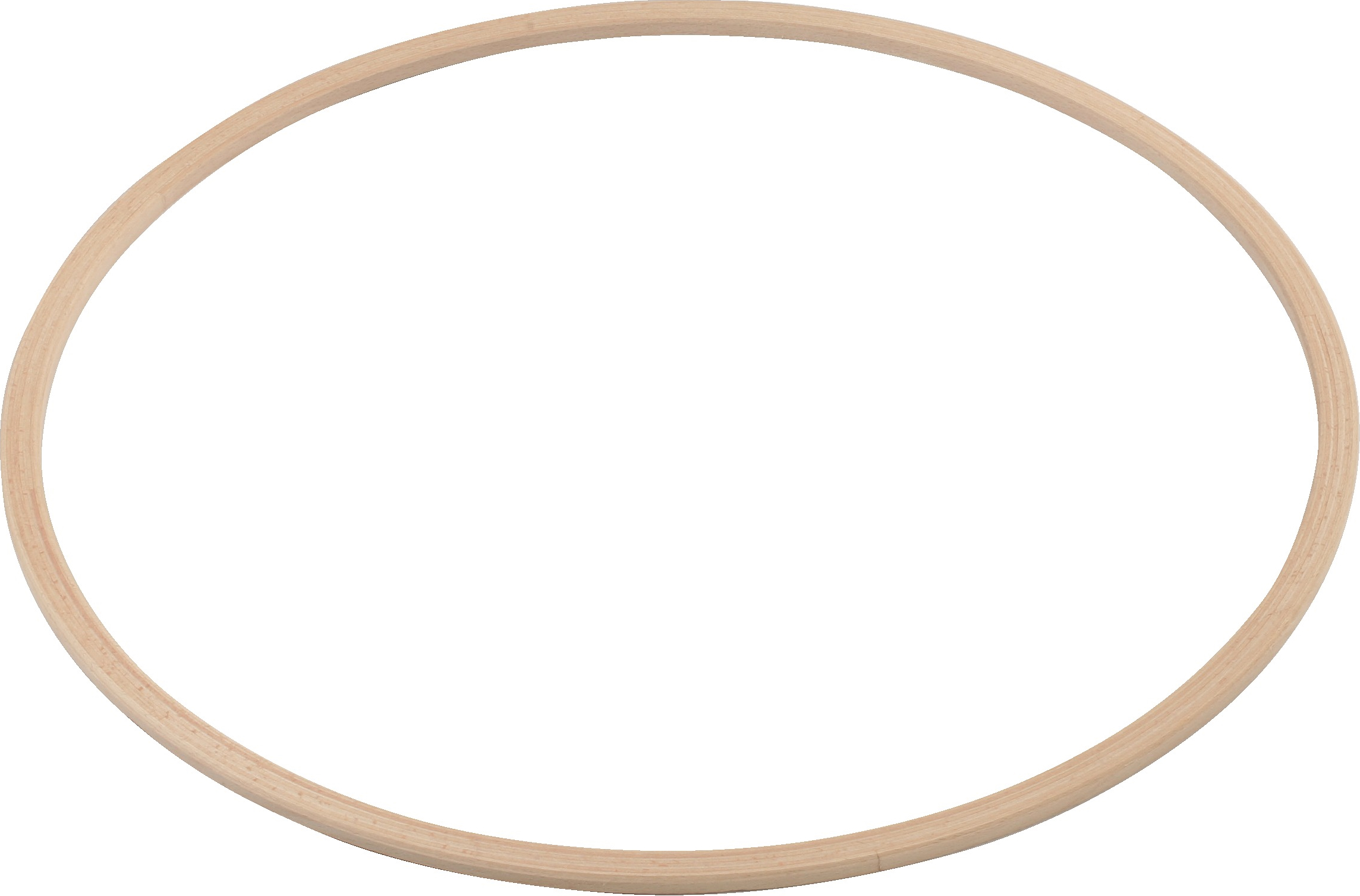 Ein runder Bambus Stickrahmen, ideal für Stickprojekte und andere Handarbeiten.