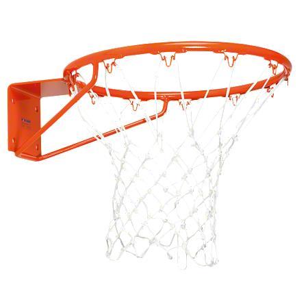 Robuster Basketballkorb mit Netz, ideal für Basketballspiele