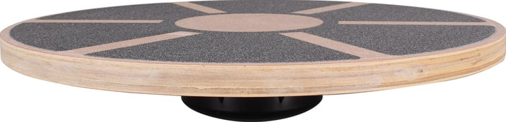 Rundes Balance-Board aus Holz mit Antirutschfläche