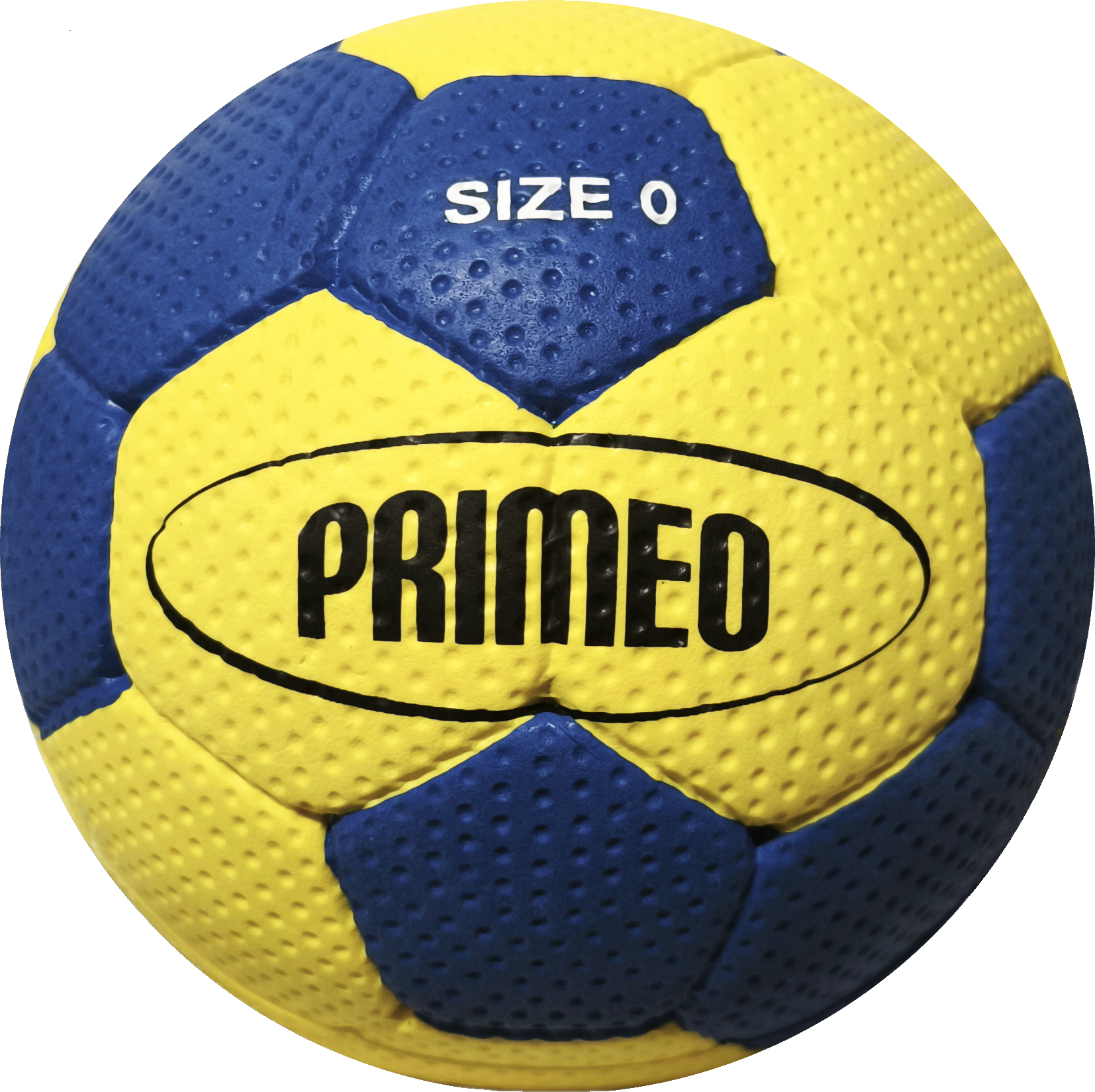 Primeo Handball in Gelb und Blau, Größe 0
