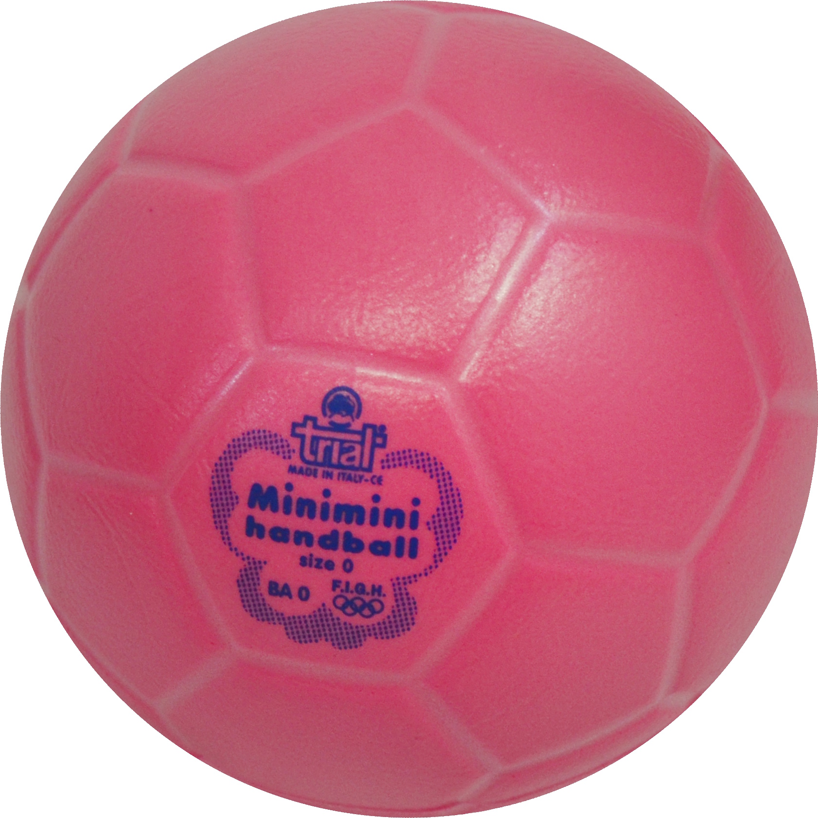 Ein pinker Ball für Handball speziell für Chind in dr Grösse 0