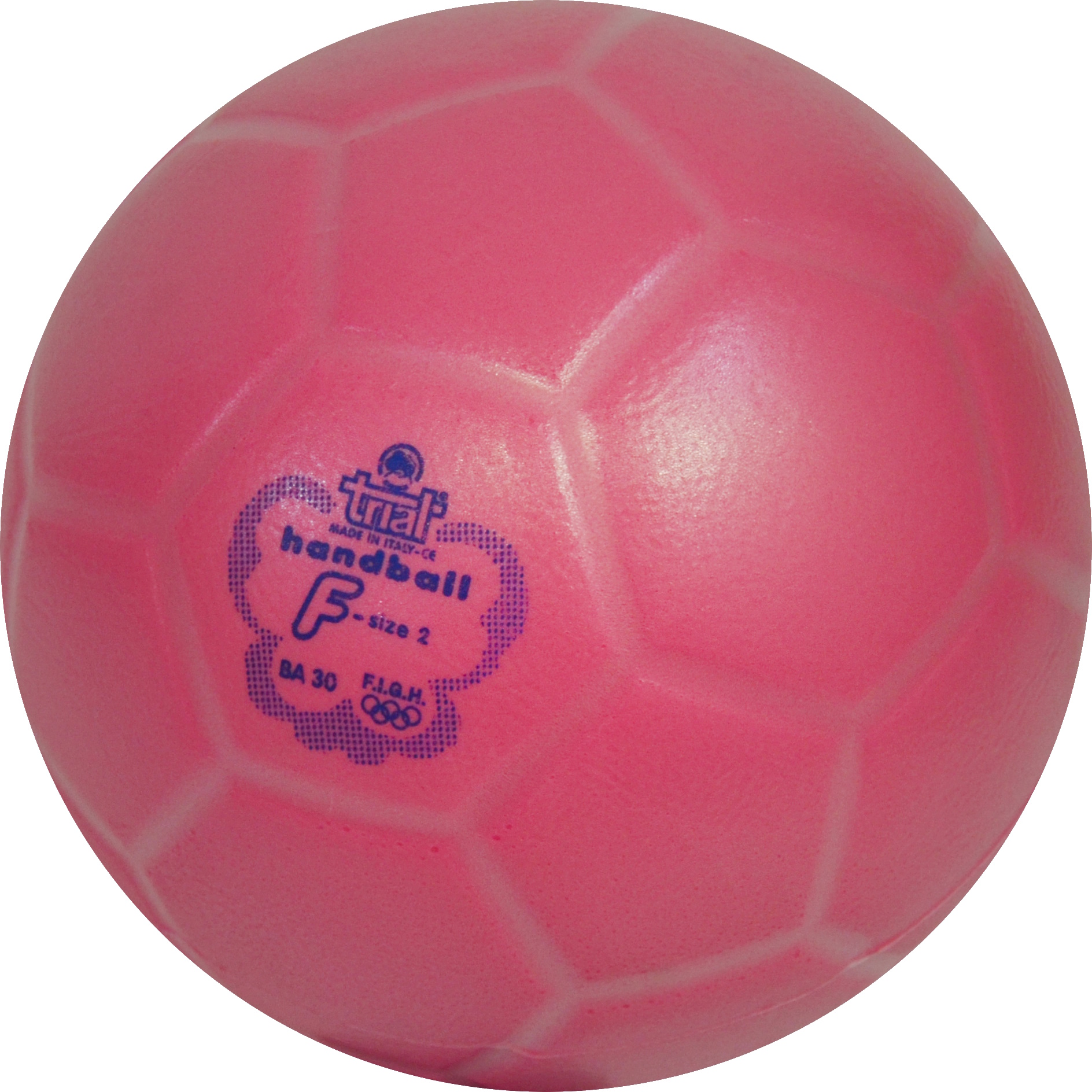 Rosa Handball mit Grösse 2 für Training und Spiel