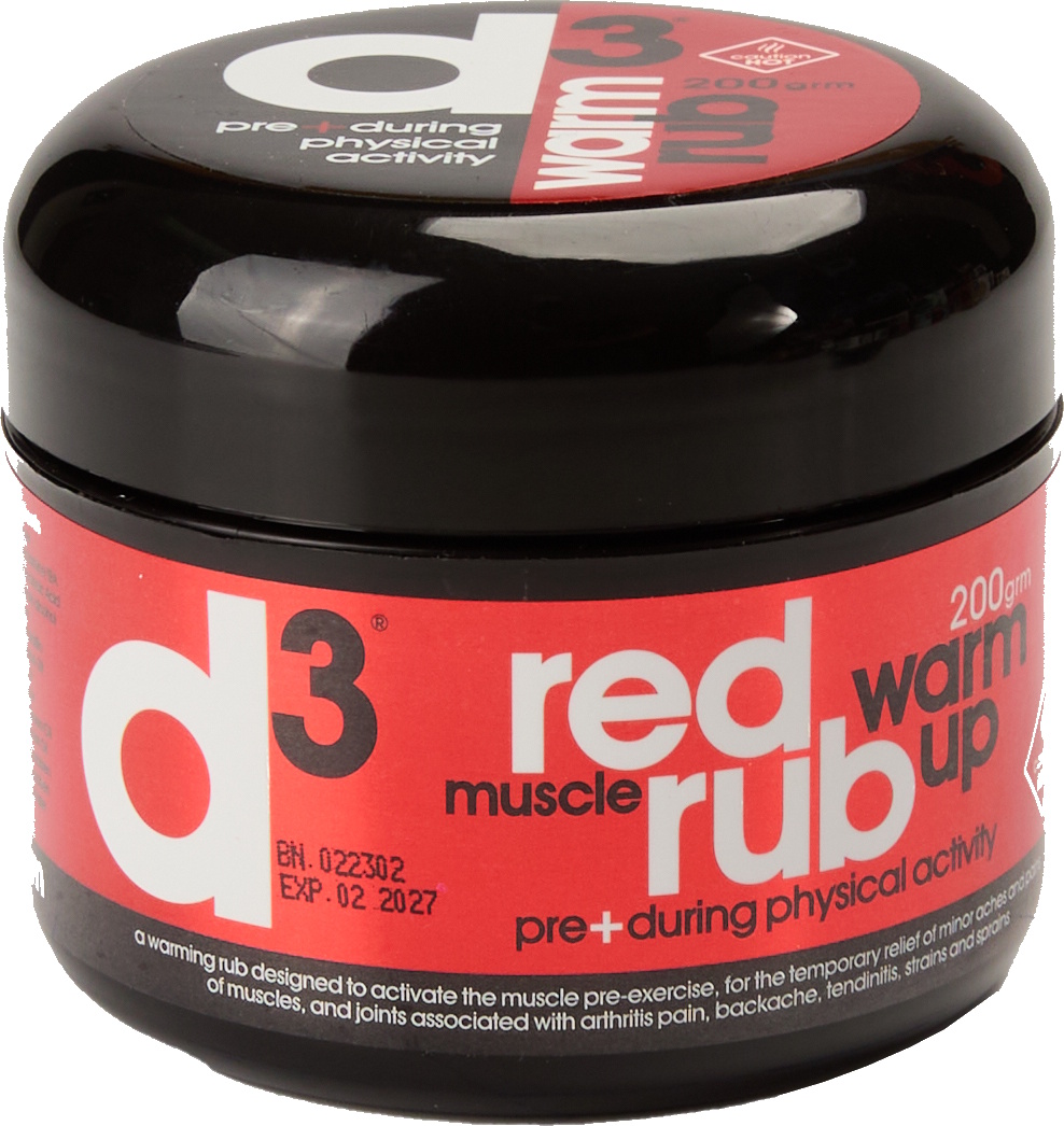 d3 Rot Muskelwärmungscreme 200g