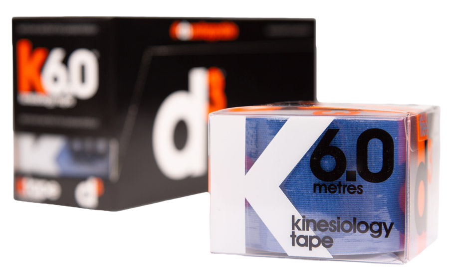 Blau kinesiology Tape mit 6 Meter Länge