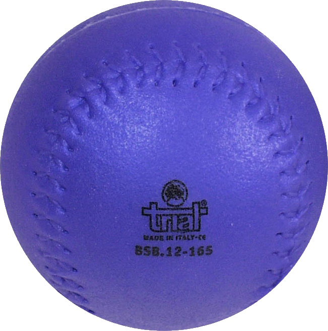 Une balle molle en cuir violet adaptée aux activités sportives
