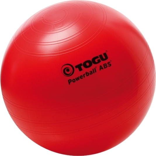 Roter Togu Powerball ABS Gymnastikball für Fitness und Training