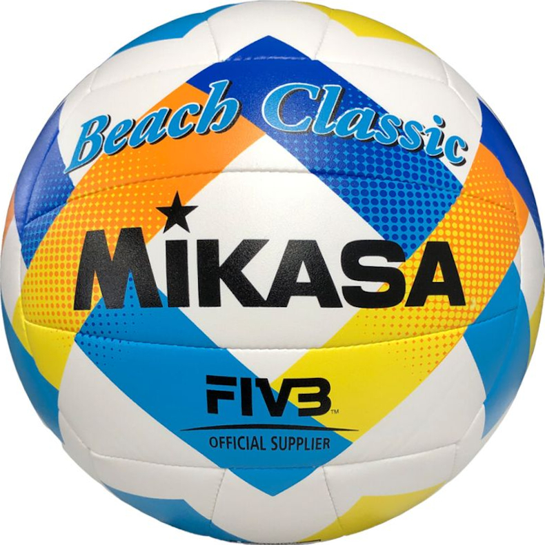 Bunter Mikasa Beach Classic Volleyball für Strand